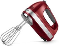 KitchenAid KHM926 85W Hand Mixer, Empire Red