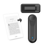 Inncarvs RF Remote Control Page Turner for Kindle Paperwhite, Camera Remote Shutter Selfie Controller, for iPad iPhone Android Tablets E-Book Reading Novels, Black