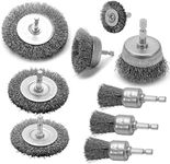 VIDICA Wire Brush for Drill Set 9Pc