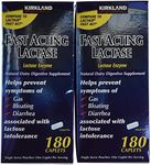 Kirkland Signature Fast Acting Lactase, (2 Pack), 360 Ct Caplets