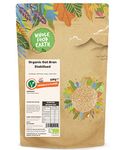 Wholefood Earth Organic Oat Bran Stabilised 500g | Stabilised | GMO Free | Vegan | High Fibre | Certified Organic