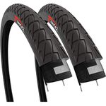 Fincci 26 x 2.10 Inch 54-559 Slick Tyre for Cycle Road Mountain MTB Hybrid Bike Bicycle (2)