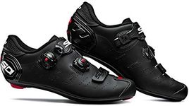 Ergo 5 Carbon Road Cycling Shoes (41.5, Matte Black/Black)