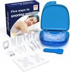 Anti Snoring Devices, 17 PCS Comfortable and Effective Snoring Solution for Men and Women, Reduce Snoring and Assist Sleep Snoring Aids