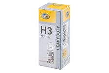 HELLA 8GH 002 090-251 Bulb - H3 - Heavy Duty - 24V - 70W - Socket Type: PK22S - Box - Quantity: 1