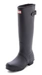 Hunter Women's Original Back Adjustable Work Boots, Navy, 8 UK