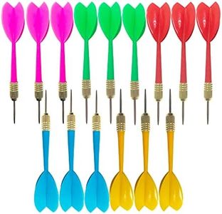 FOTN Interbusiness BBstep Steel Tip Dart Colorful Dart 15pcs 6g Assorted Color (Colorful 15pcs)