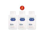 E45 Emollient Bath Oil - 500 ml - Pack of 3
