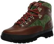 Timberland Men's Black Pioneers Euro Hiking Boot, Brown, 11