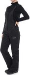 Arctix SkiGear Women's Essential Insulated Bib Overalls, Black, 2X (20W-22W) Long