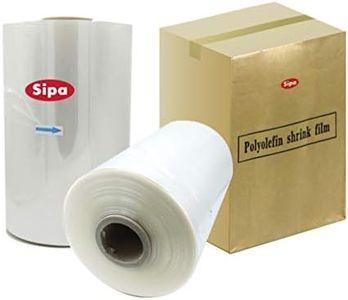 SIPA 16" 75 Gauge Polyolefin Shrink Film Heat Wrap POF Centerfold 3500' feet (1)