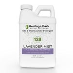 Heritage Park Silk & Wool All-Natural Lavender Mist Scent, pH-Neutral Laundry Detergent - Enzyme-Free, Concentrated Up to 128 loads (64 fl oz)