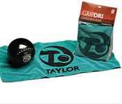 SGL TAYLOR GRIP DRI BOWLS TOWEL 475** (TURQUOISE)