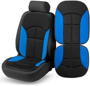Walser Auto-Sitzaufleger Novara, Auto-Sitzauflage, Sitzschoner-PKW universal, Autositzschoner, Auto-Schutzunterlage, Sitzschoner-LKW schwarz/blau