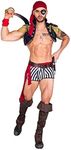 Roma Men's Captain Hunk Sexy Fancy Dress Costume Medium