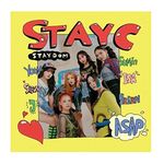 StayC Staydom 2nd Single Album CD+72p PhotoBook+1p PhotoCard+1p PostCard+Sticker+Fragrance Card+Tracking Sealed