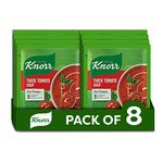 Knorr Classic Thick Tomato Soup, 51g /53g (Pack of 8) (Weight May Vary)