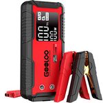 GOOLOO 4000 Amp Jump Starter GT4000S Car Starter 100W Two-Way Fast-Charging Portable Car Battery Charger Jumper Starter for 12L Gas and 10L Diesel Engines, SuperSafe Jump Box for 12V Vehicles