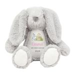 Personalised My First Easter Gift with Name, Custom 1st Easter Bunny Soft Toy, Easter Baby Gift, Baby Easter Gift, New Born Baby Gift, Easter Gift for Babies, Easter Bunny Teddy