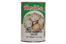 Straw Mushroom Halves 425g - Rolin