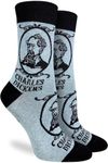 Good Luck Sock Women's Charles Dickens Socks, Adult, Shoe Size 5-9