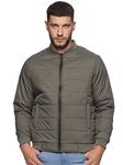 Ryker Mens Casual Regular Fit Zipper Lightweight Bomber Jacket Sportswear Jacket Windbreaker Softshell (Olive GreenSize - S)