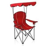 ALPHA CAMP Shade Canopy Chair Foldi