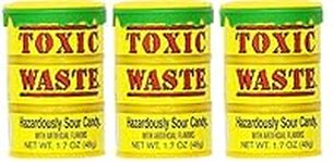 Toxic Waste 1.7-Ounce Drums Yellow 3 Units