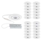 WAC Lighting, Lotos 2in LED Round Adjustable Recessed Kit 3000K in White (Pack of 24)