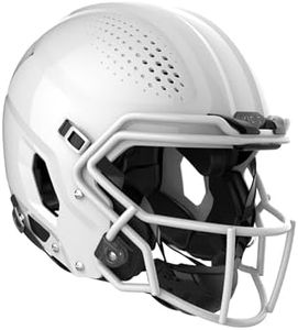VICIS ZERO2 Varsity Football Helmet, Molded Gloss White, X-Large, SO-212 Facemask