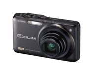 Casio Exilim EX-ZR10 Digital Camera - Black (High Sensitivity CMOS 12.1MP, 7x Optical Zoom, 28mm Wide) 3.0 Inch Super Clear LCD