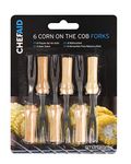 Chef Aid Stainless Steel Corn on the Cob Forks