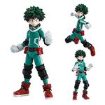 Zhongkaihua MHA Figures Action Figures Izuku Midoriya Jointed Movable Figure Statue PVC Model Midoriya Izuku Anime Figurine Desktop Ornament Collectibles