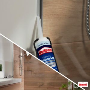 UniBond Anti-Mould Sealant, 274g – White Bathroom & Kitchen Caulk