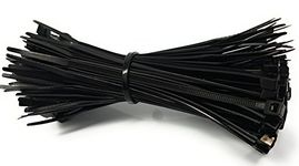 Reulin 100 Pcs Cable Ties 100 x 2.5mm Black