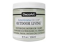 Americana Décor Water Resistant Outdoor Living Bottle Paint, Acrylic, Sand, 7 x 7 x 8 cm