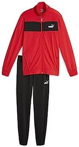 PUMA Men's Poly Suit Cl Tracksuit, For All Time Red, X-Large