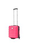 ATX Luggage 40x30x20cm | EasyJet Wizz Air | 2 Wheels Under Seat Cabin Suitcase Trolley | Hot Pink | 24 Liters