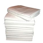 1 Large 66x104" Bright White Massage Table Flat Draw Sheet Linen Percale by Atlas