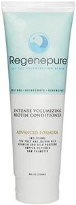 Regenepure Intense Volumizing Hair Loss Conditioner with Biotin, Add Volume to Hair and Repair Brittle Hair, 8 oz.