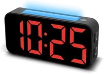 Topski Loud Alarm Clocks for Bedroo