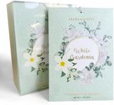 White Gardenia Large Scented Sachets - 8 Pack, Long-Lasting Home Fragrance Sachet Bags, Extra Large Fresh-Scented Packets, Scented Sachets for Drawer and Closet