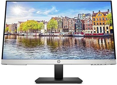 HP 24mh FHD Computer Monitor with 23.8-Inch IPS Display (1080p) - Built-In Speakers and VESA Mounting - Height/Tilt Adjustment for Ergonomic Viewing - HDMI and DisplayPort - (1D0J9AA#ABA)