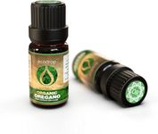 Ecodrop Pure Oregano Essential Oils - 10ml Bottle | 100% Natural Herbaceous Aromatherapy Diffuser Oil for Clear Skin & Health | Origanum Vulgare, Heals & Soothes for Healthy Skin | Certified Organic