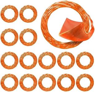 Eventronic 15 Pack AL2420P Replacement Twisted Trimmer Line Compatible with All 15" EGO 56-Volt String Trimmers Weed Eater, Pre-Cut 0.095" 210Ft Weed Wacker String line for EGO Trimmers String