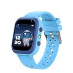 GameSir Q15 Kids Smart Watch – 1.44" TFT Display | 3G/4G SIM Support | GPS Tracking & Two-Way Calling | Water Rasistence| Learning & Gaming Apps Smartwatch for Boys & Girls-(Blue)