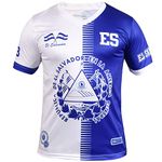 Fury El Salvador Soccer Jersey - El Salvador Shirt - El Salvador Men/Women/Unisex Short Sleeve, Sublimated, Small