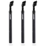 DJC Satori Bike Suspension Seatpost Shock Absorber Damper Seat Post 27.2 28.6 30 30.4 30.9 31.6mm Solo (Measure Your seat Post Diameter Before Buy, 27.2mm)