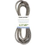 Lawn Mower Kevlar Deck Drive Belt 1/2 Inch x 87 Inch Replacement for Murray 037X89MA, 37X89, 37X89MA, 710217, 715589,John Deere M146667 GX21986, M40223, M86996 M13790, M82721,Scotts 710217