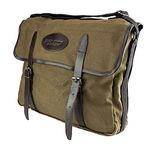 JACK PYKE Heavy Cotton Canvas Shoulder Dog Multi Use Utility Bag Green